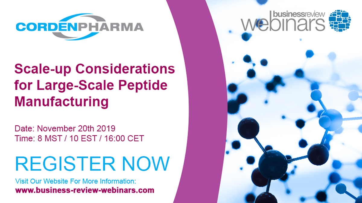 Webinar On Demand > Large-Scale Peptide Manufacturing Considerations